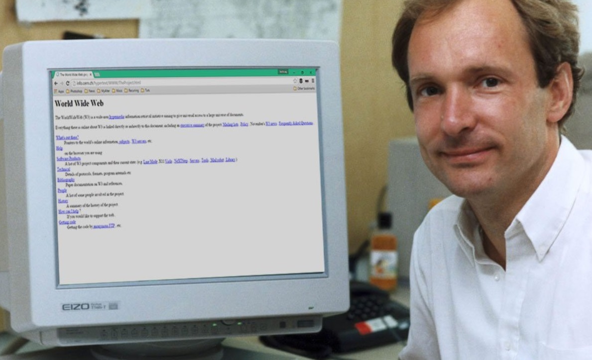 История первого веб сайта. Тим Бернерс-ли интернет. Тим Бернерс-ли 1991 год. Британский ученый тим Бернерс-ли.