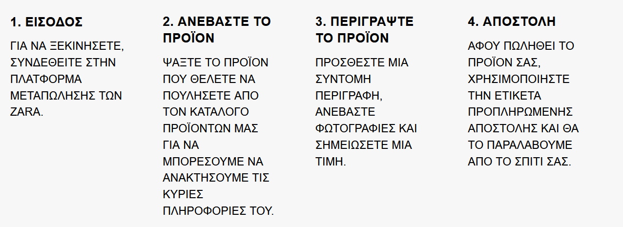 ZARA: Ήρθε και Στην Ελλάδα η Νέα Online Υπηρεσία Για Να Πουλήσεις Τα Ρούχα Που Δεν Φοράς